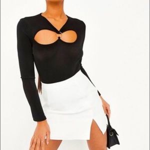 Black bodysuit size US 4